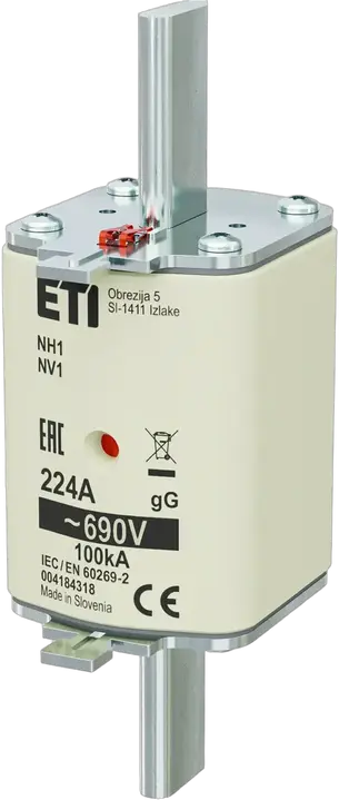 Obraz NH1 gG 224A/690V