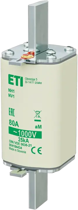 Obraz NH1/85 aM 80A/1000V