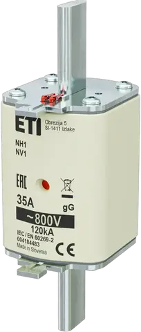Obraz NH1 gG 35A/800V