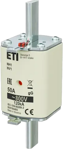 Obraz NH1 gG 50A/800V