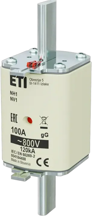 Obraz NH1 gG 100A/800V