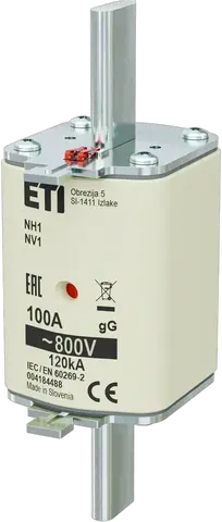 Obraz NH1 gG 100A/800V