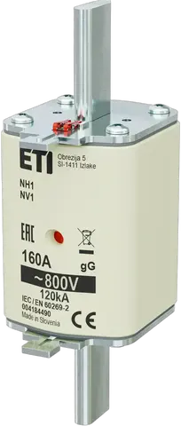 Obraz NH1 gG 160A/800V