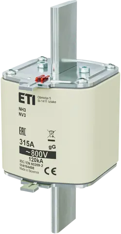 *NH3 gG 315A/800V