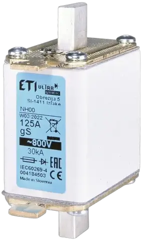 NH00 gS 100A/800V
