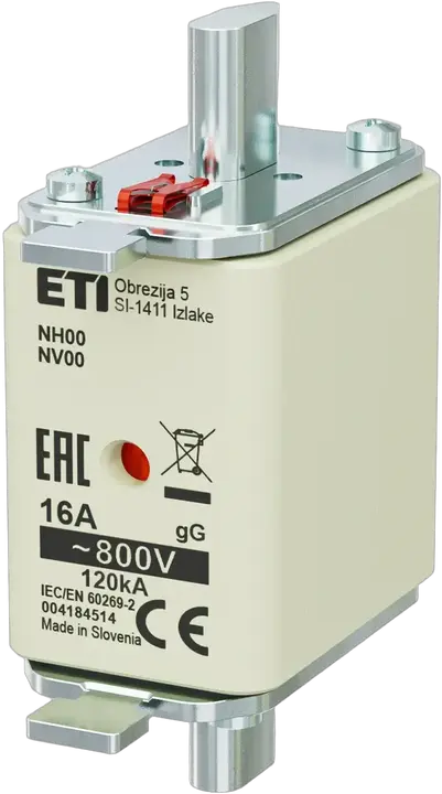 Obraz NH00 gG 16A/800V
