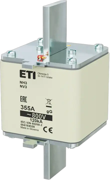 Obraz NH3 gG 355A/800V