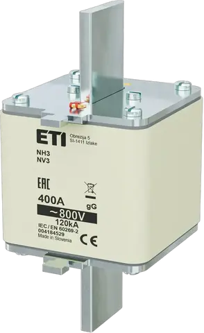 NH3 gG 400A/800V