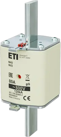Obraz NH2 gG 80A/800V