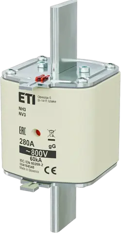 NH3 gG 280A/800V