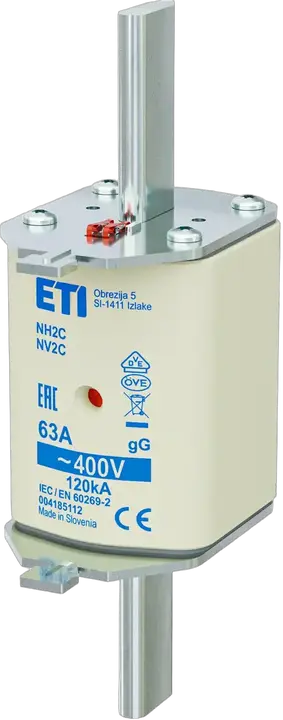 Obraz NH2C gG 63A/400V