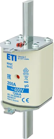 NH2C gG 200A/400V