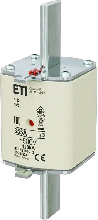 Obraz NH2 gG 355A/500V