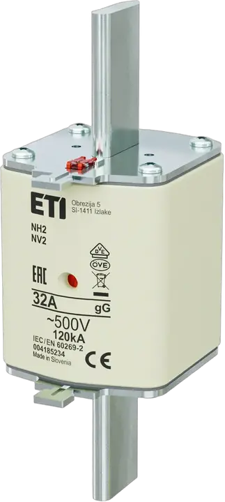 Obraz NH2 gG 32A/500V