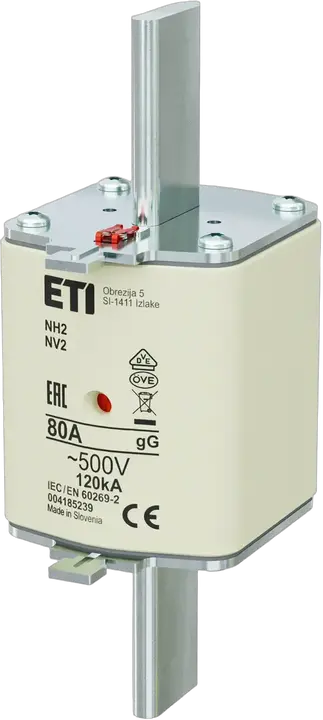 Obraz NH2 gG 80A/500V