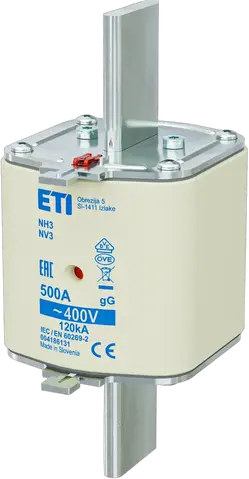NH3 gG 500A/400V