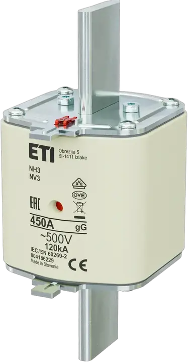 Obraz NH3 gG 450A/500V
