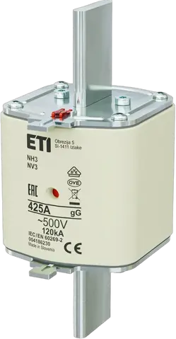 NH3 gG 425A/500V