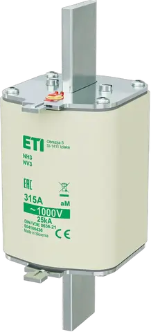 NH3/85 aM 315A/1000V