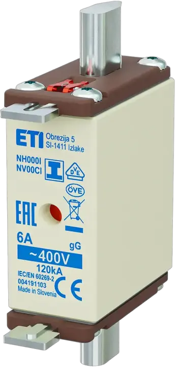 Obraz NH000/I gG 6A/400V