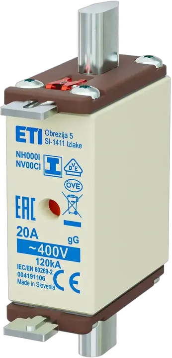 Obraz NH000/I gG 20A/400V