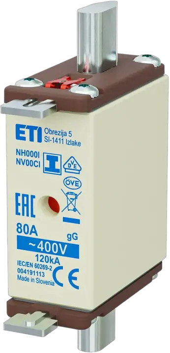 Obraz NH000/I gG 80A/400V