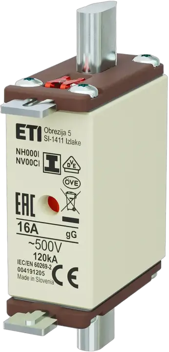 Obraz NH000/I gG 16A/500V