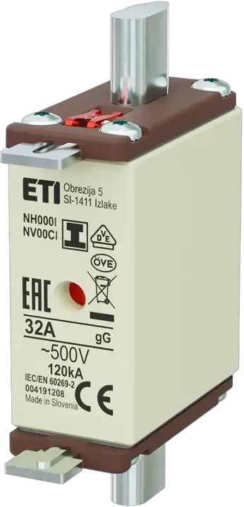 Obraz NH000/I gG 32A/500V