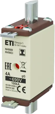 NH000/I gG 4A/690V