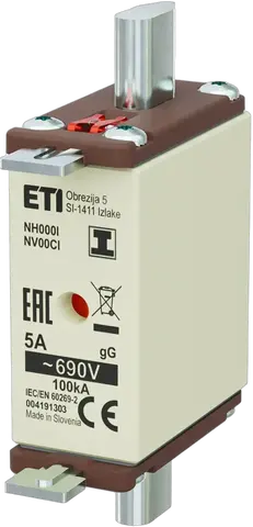 NH000/I gG 6A/690V