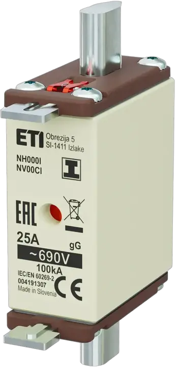 Obraz NH000/I gG 25A/690V