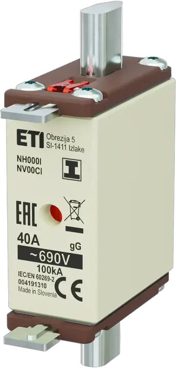 Obraz NH000/I gG 40A/690V