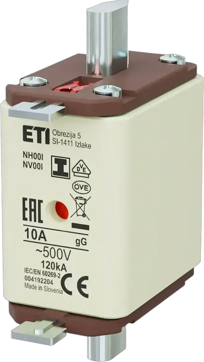 Obraz NH00/I gG 10A/500V