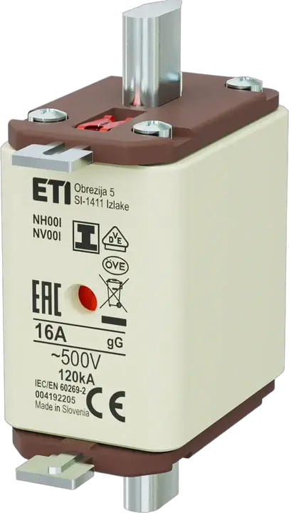 Obraz NH00/I gG 16A/500V