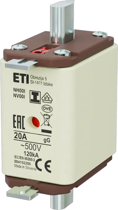 Obraz NH00/I gG 20A/500V