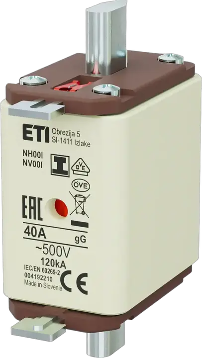 Obraz NH00/I gG 40A/500V