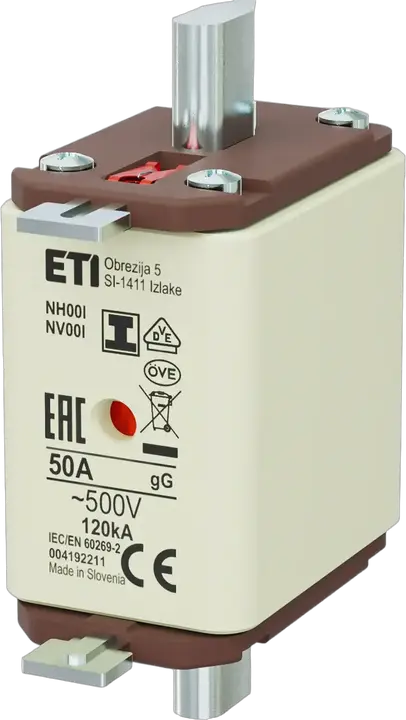 Obraz NH00/I gG 50A/500V