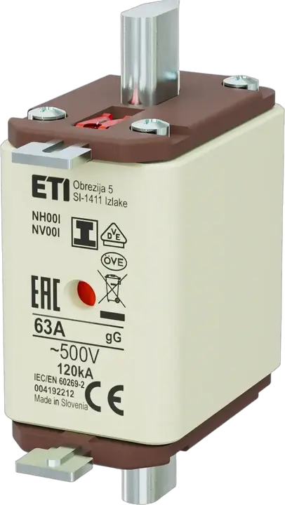 Obraz NH00/I gG 63A/500V