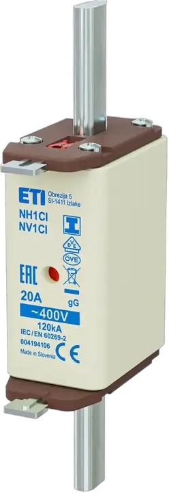 Obraz NH1C/I gG 20A/400V