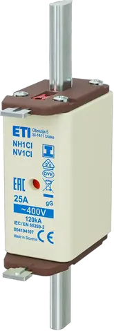 NH1C/I gG 25A/400V
