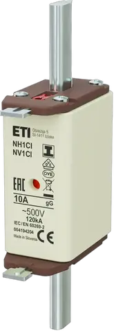NH1C/I gG 10A/500V