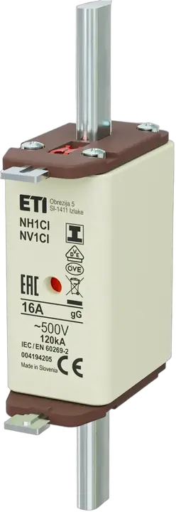 Obraz NH1C/I gG 16A/500V