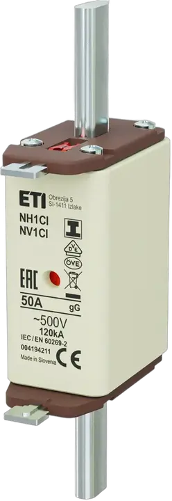 Obraz NH1C/I gG 50A/500V