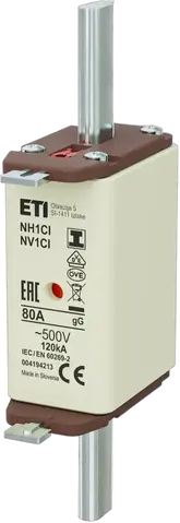 NH1C/I gG 80A/500V