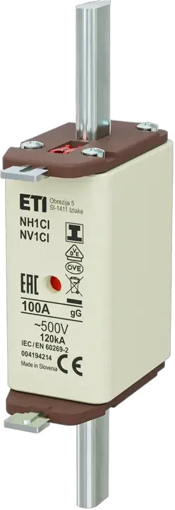 Obraz NH1C/I gG 100A/500V