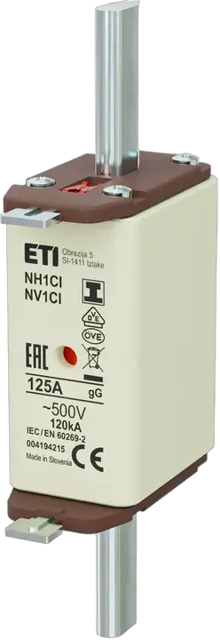 Obraz NH1C/I gG 125A/500V