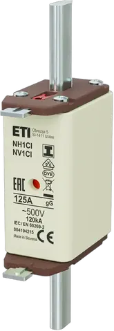 NH1C/I gG 125A/500V