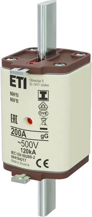 Obraz NH1/I gG 200A/500V