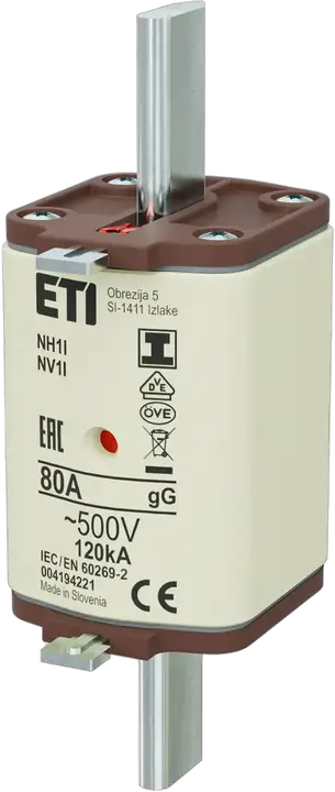 Obraz NH1/I gG 80A/500V