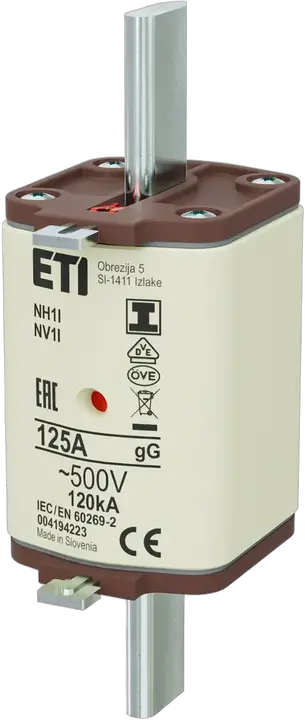 Obraz NH1/I gG 125A/500V